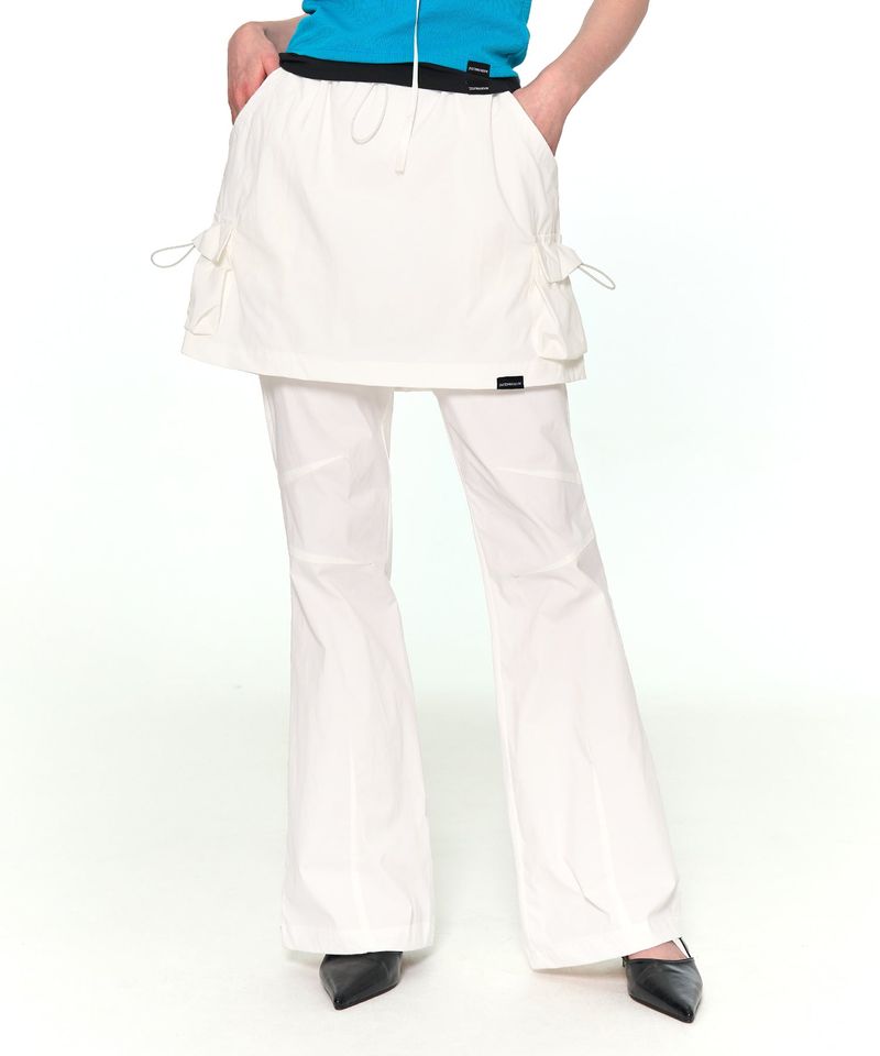 COLORS SKIRT PANTS (WHITE)