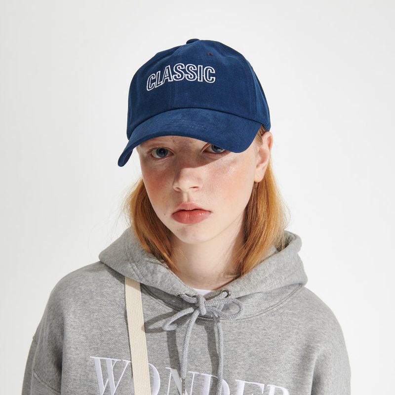 wonder visitor（ワンダービジター）の「Classic Logo Ball cap [Navy]（Hats）」