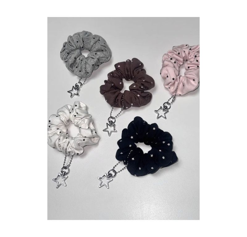 shooting star scrunchie (7color)