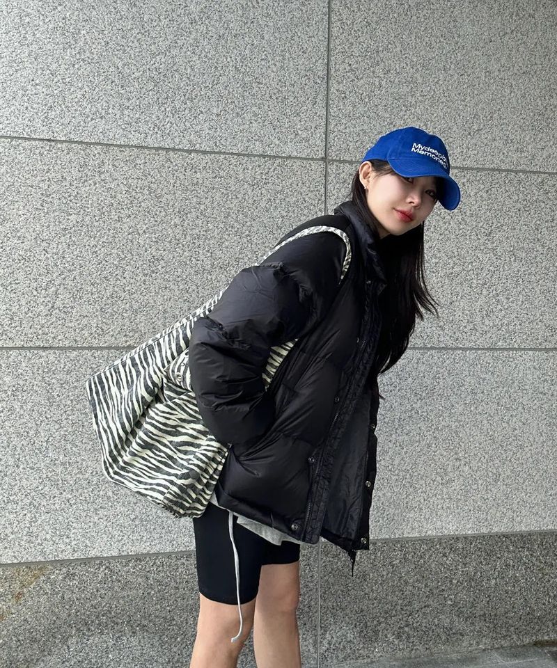 MM MY MEMORIES WASHED CAP (BLUE)