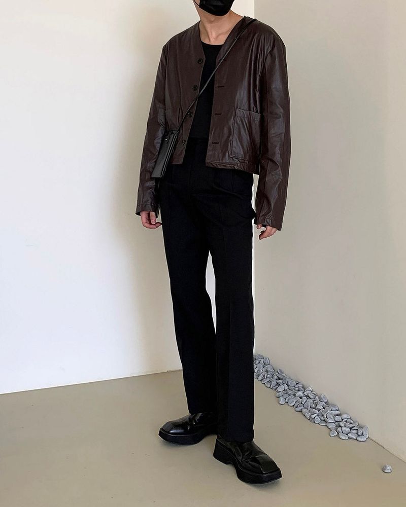 OA Deutsche Two Tuck Wide Slacks (3 colors)