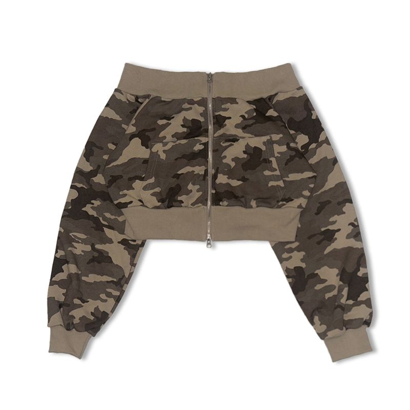 camo off zip-up (3colors)