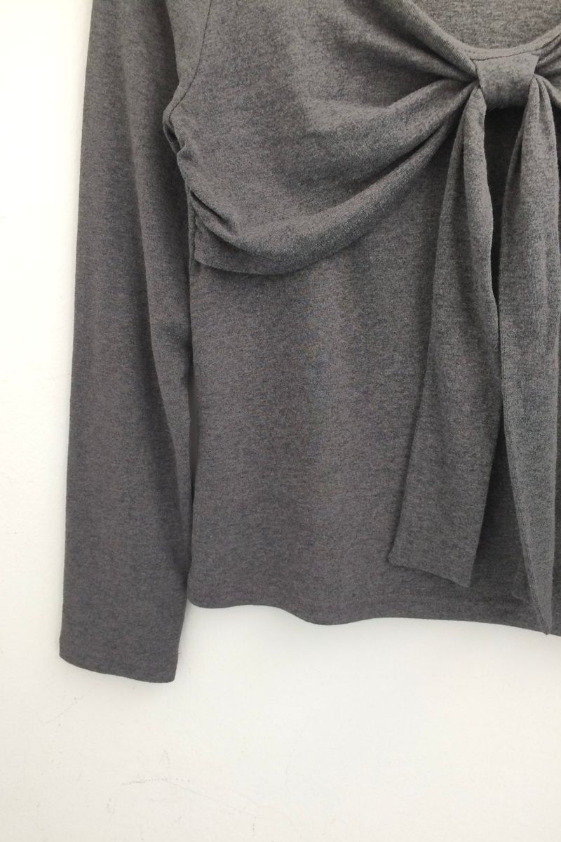 drape ribbon top