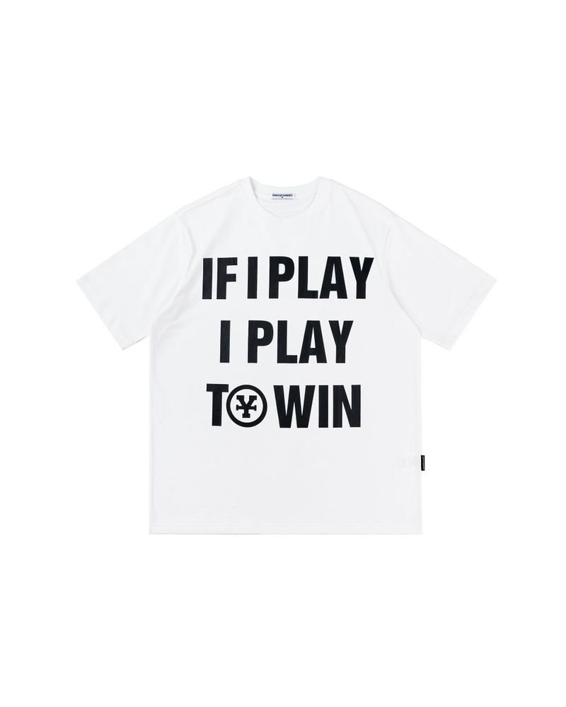 DirtyCoins(ダーティーコインズ)の「If I Play I Play To Win T-Shirt - White(Tops)」