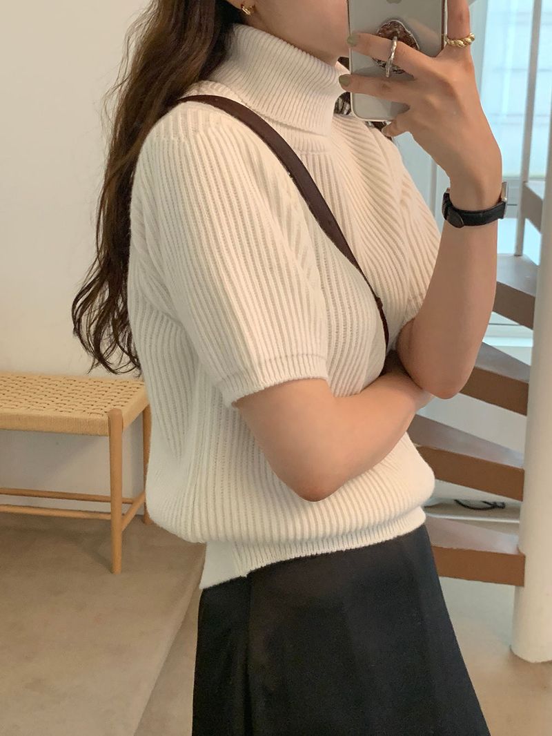 [YELLOMOI] Laurent half polar - knit