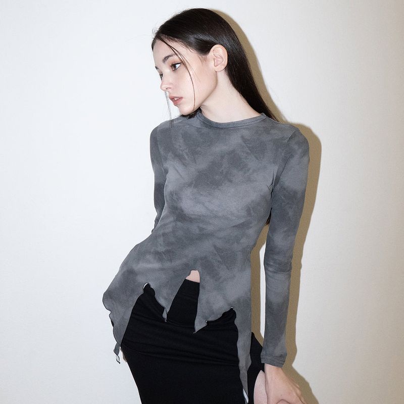 b able two(ビーエイブルトゥー)の「Tinkerbell T-shirts (GRAY)(Tops)」