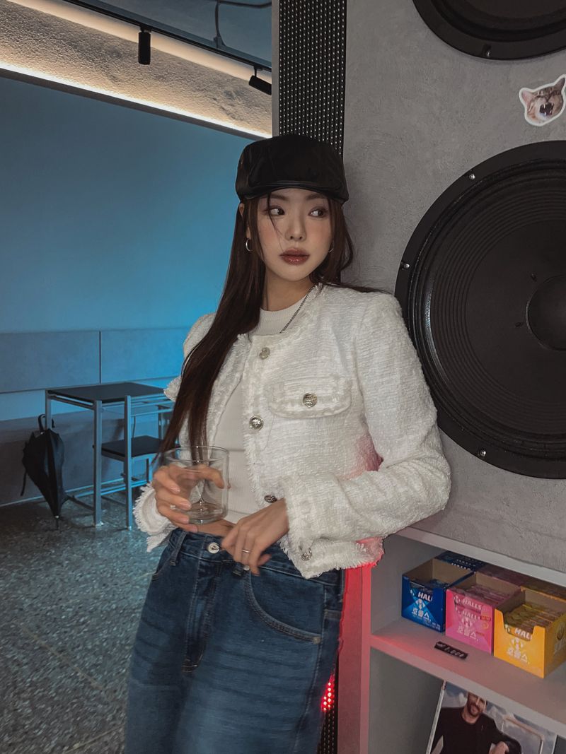 [PREMIUM/MADE] Jennie Classic Tweed Jacket