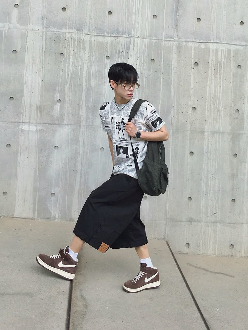 Eva back cargo bermuda pants 3C