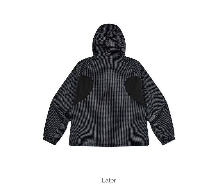FMACM Removable Hat Half Zip Pullover Jacket