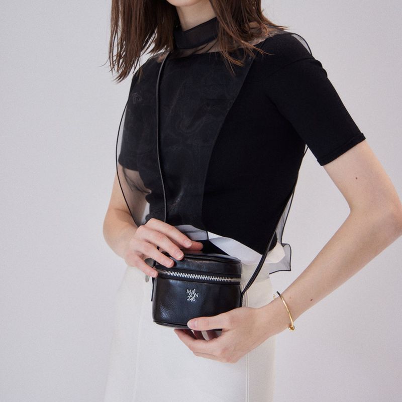 MOE COSMETIC MINI BAG BLACK