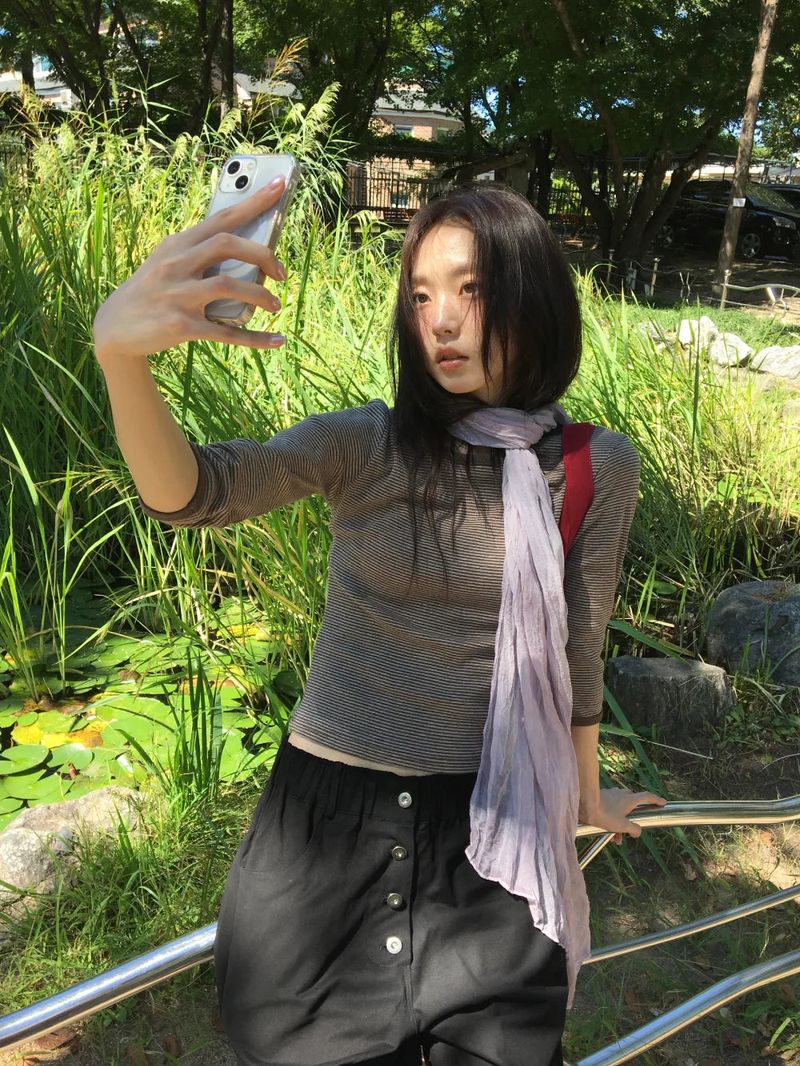 DUGGY（ダギー）の「Purin Wrinkle Muffler（Fashion Accessories）」