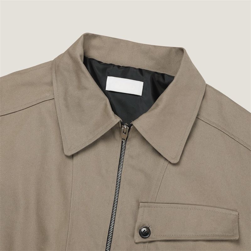 City Collar Blouson Jacket (2 Colors)