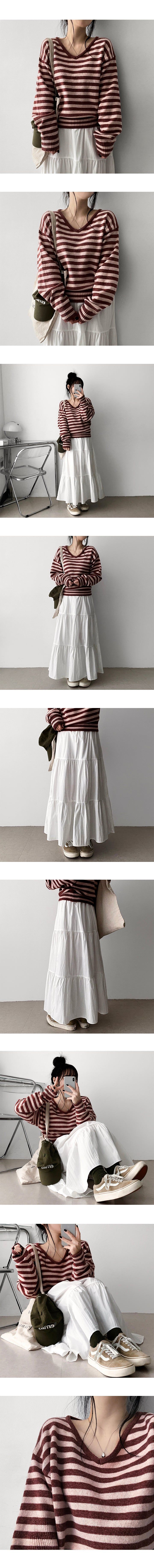 Arkle Stripe V-knit