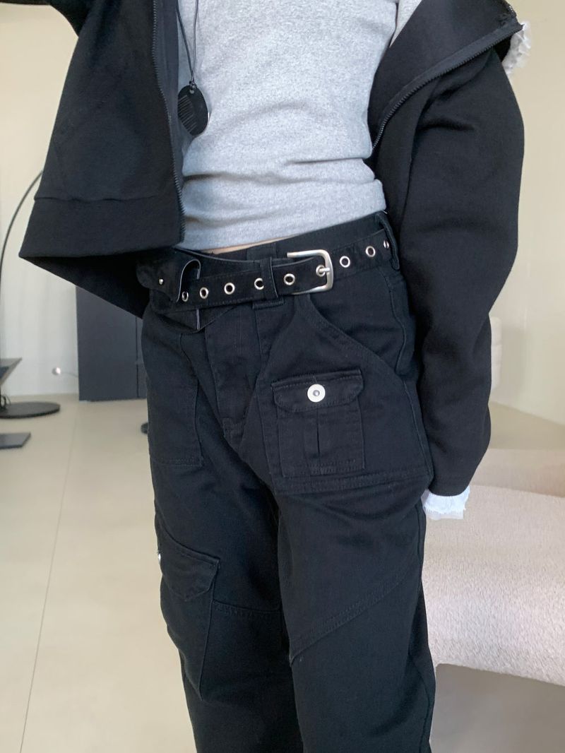 Wander Pocket Cargo Work Line Long Pants 