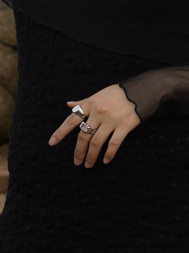 no.60 ring silver  exo kai JANG WONYOUNG | チャン・ウォニョン shinee onew  boa aiki pick