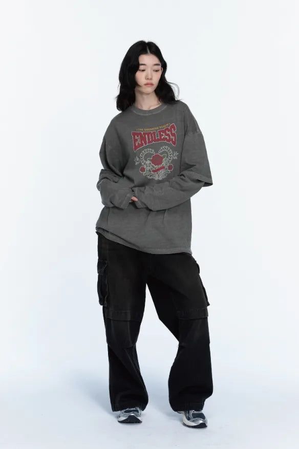 26FW★ Endless Layered Pigment Long Sleeve