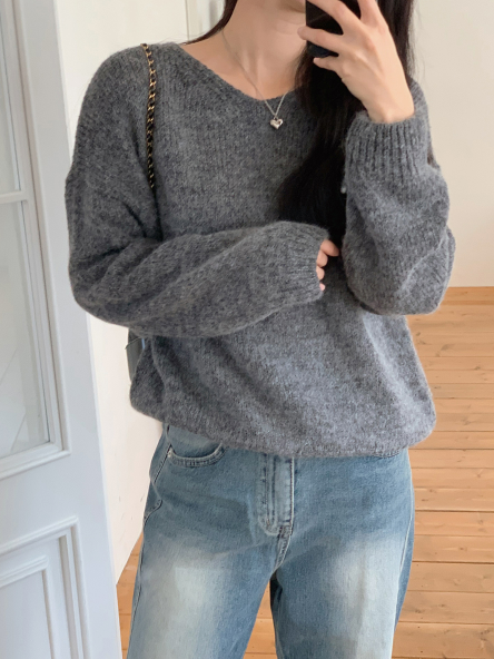 Alpaca Loose Winter Wool Knit (6color)