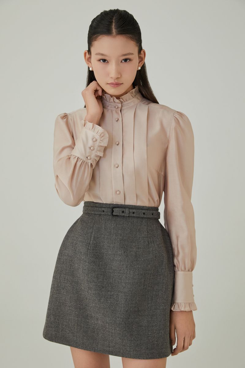 NO.5 TOP - NUDE BEIGE