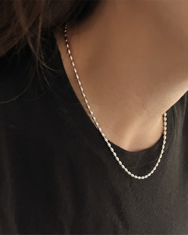 oar（オーエーアール）の「[Silver925] oar Classic Riz Silver Necklace（Accessories）」