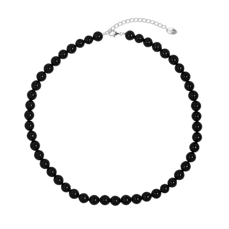 SENTIMENTS（サンティマン）の「ESSENTIAL NO.4 BLACK PEARL NECKLACE 925 SILVER（Accessories）」