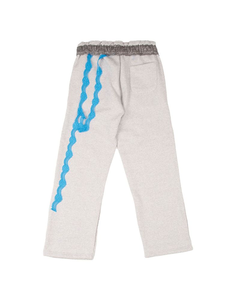 LACE SWEATPANTS GREY