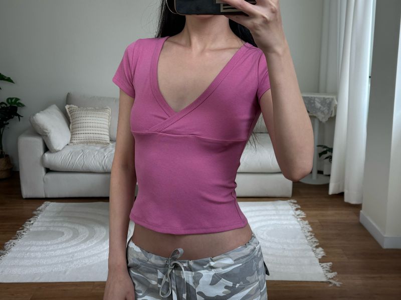 ballet wrap tee