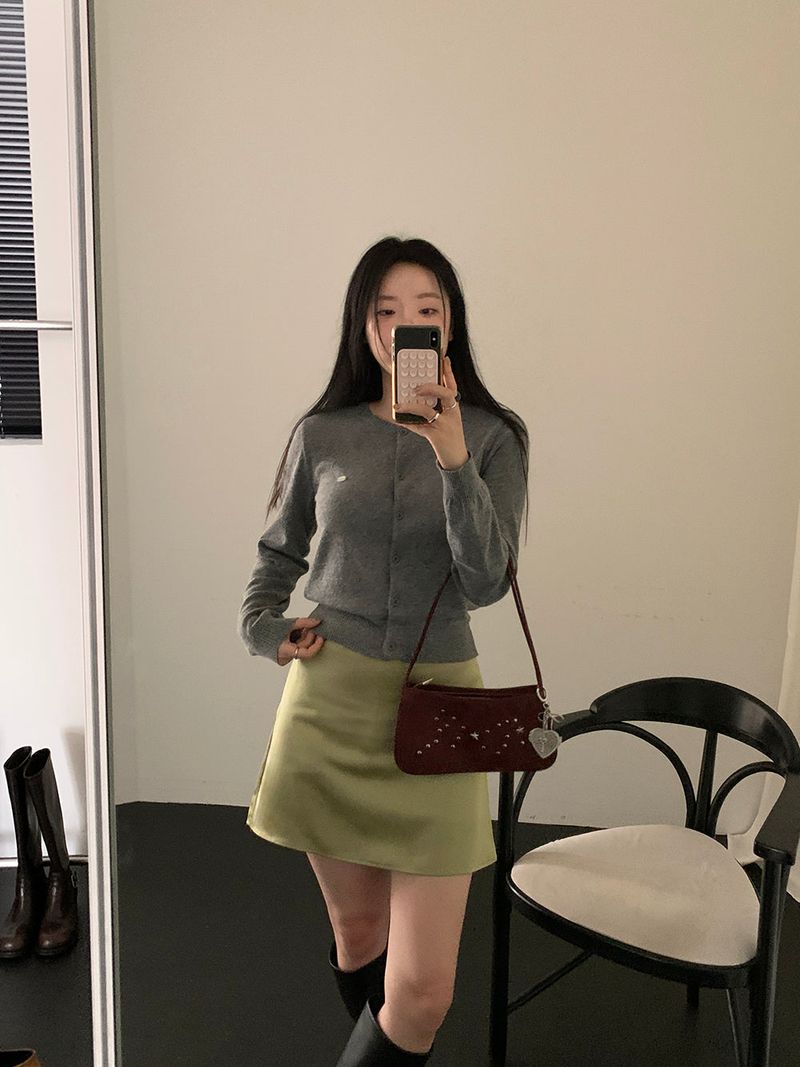 [MADE] MIETTE CASHMERE ROUND CARDIGAN