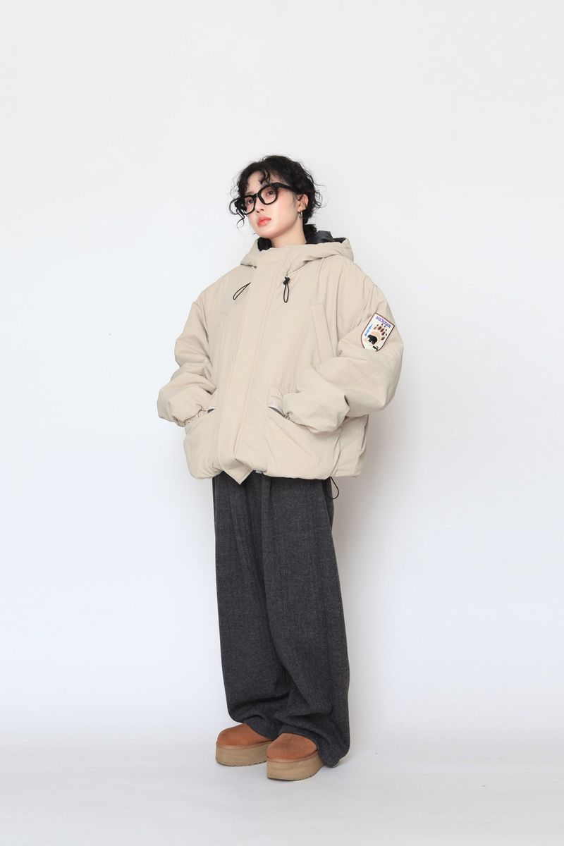 Mountain Patch Hooded Padding