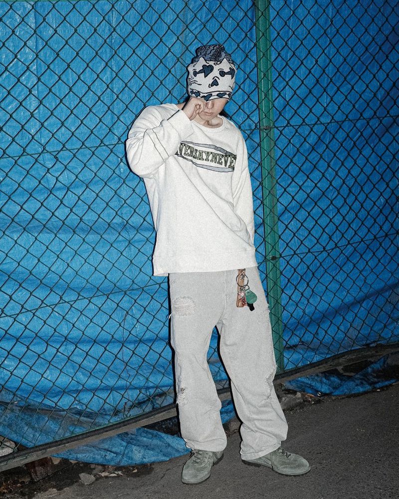neversaynever®︎（ネバーセイネバー）の「JYDA's マスクビーニー ネイビー（帽子）」