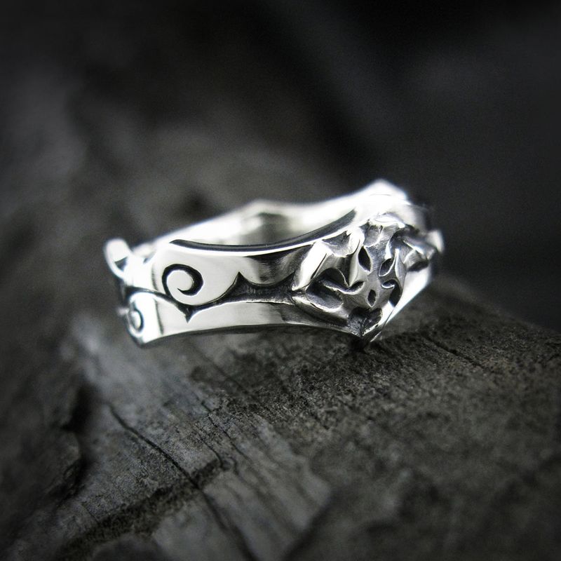 STERLINGWORTH(スターリングウォース)の「LunarB Ringlet silver ring(Accessories)」