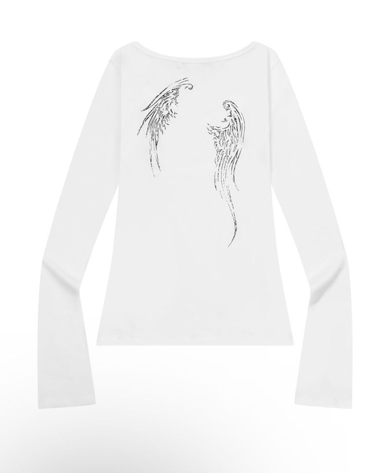 ETHER ANGEL WINGS LONG SLEEVE T (2COLOR)