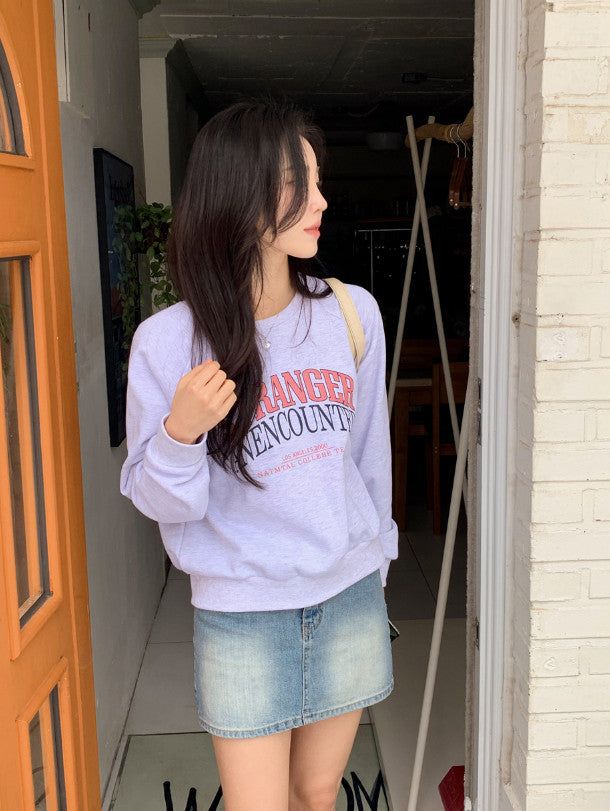 Daily Raw Denim Mini Skirt