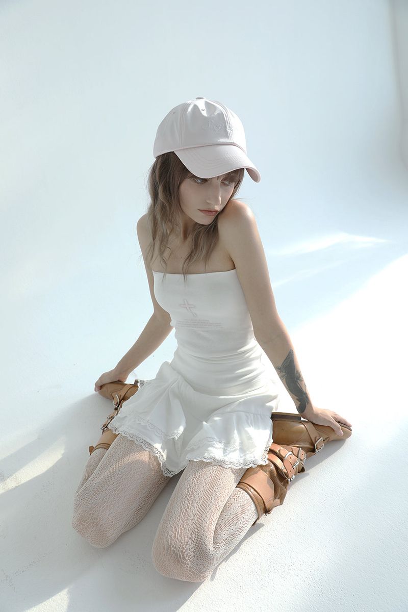 Ether Sanctuary（エーテル サンクチュアリー）の「 Cross Tube Top (White)（Tops）」