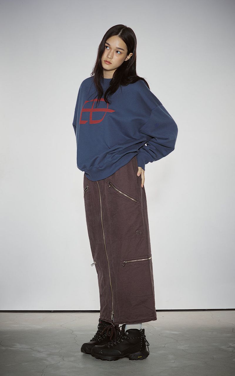 BOLD LOGO SWEATSHIRTS_BLUE