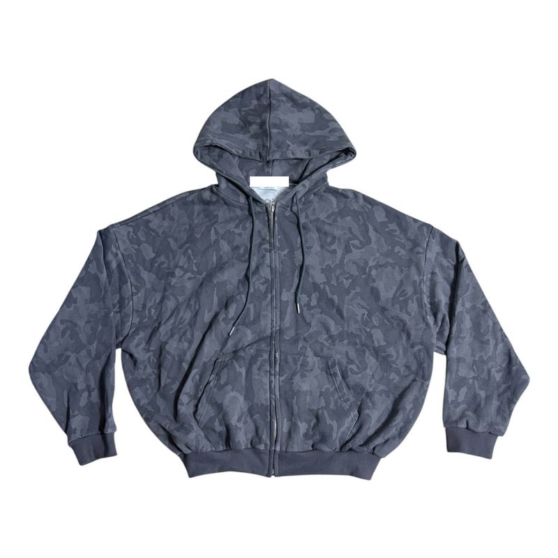 Camo heart hood jumper