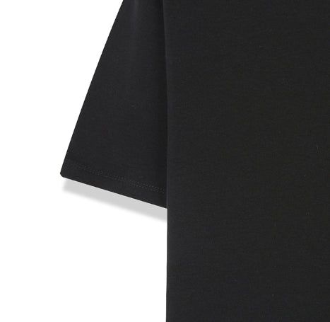 Veil Button V-neck Short Sleeve T-shirt