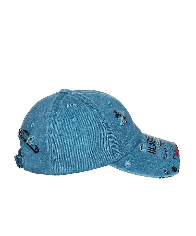 BBD Ripped Custom Vintage Clash Pigment Cap (Ocean Blue)
