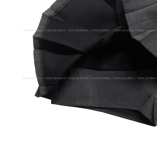 Izzet Button Pleated Mini Skirt