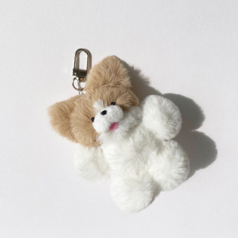 pomeranian keyring