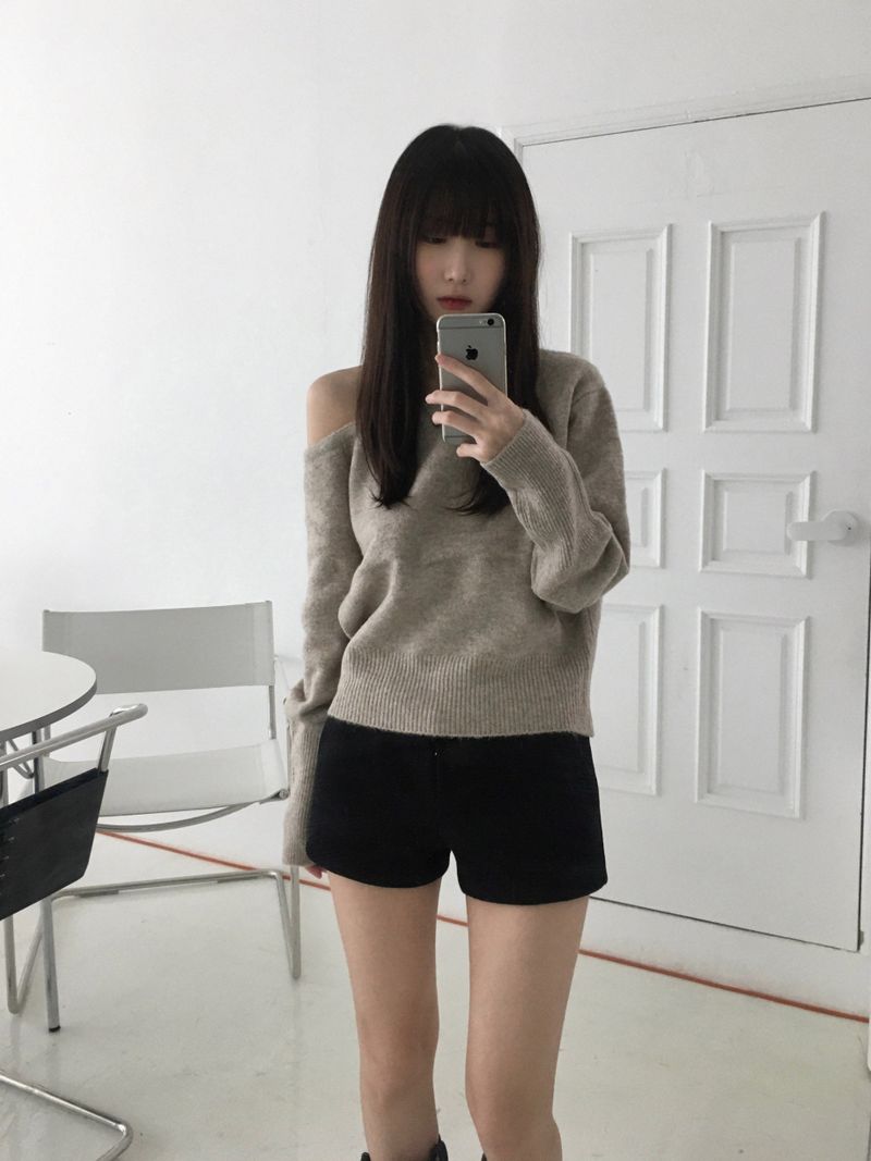 Soft off knit (4color)