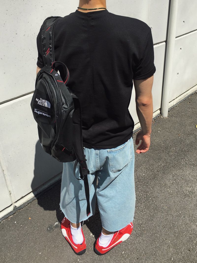 Foil Carpenter Bermuda Denim Pants 2C