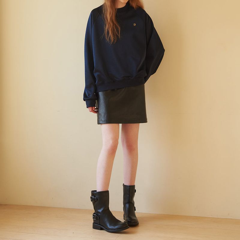 CORCA（コルカ）の「Leather Mini Skirt Black（Skirts）」