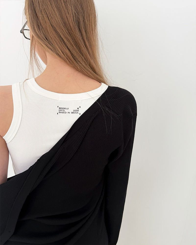[ORIGINAL] Aeteul Snap Slit Sleeveless