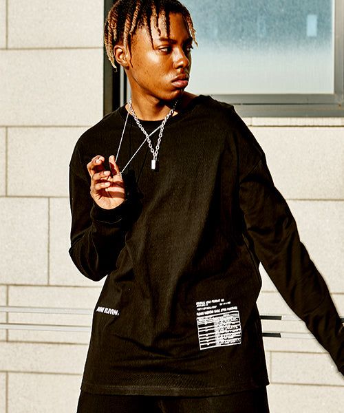 Nineeleven（ナインイレブン）の「Labatory long sleeve tee（Tops）」