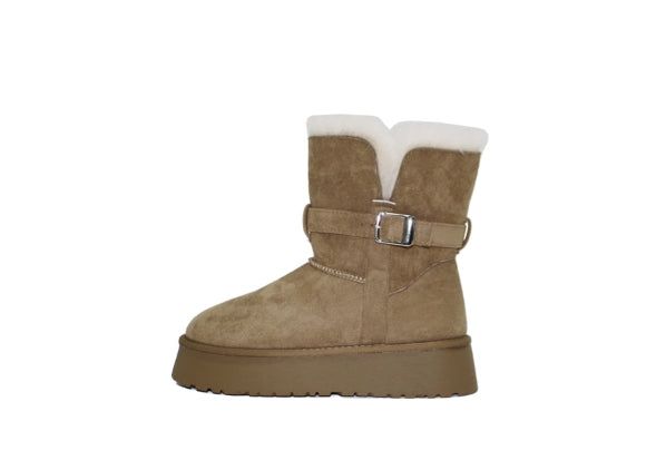 FOLD-DOWN SHEEPSKIN BOOTS