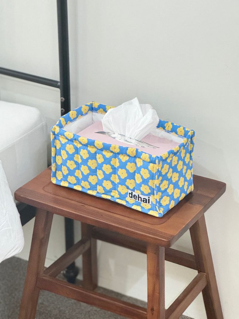 Flower Tissue Basket