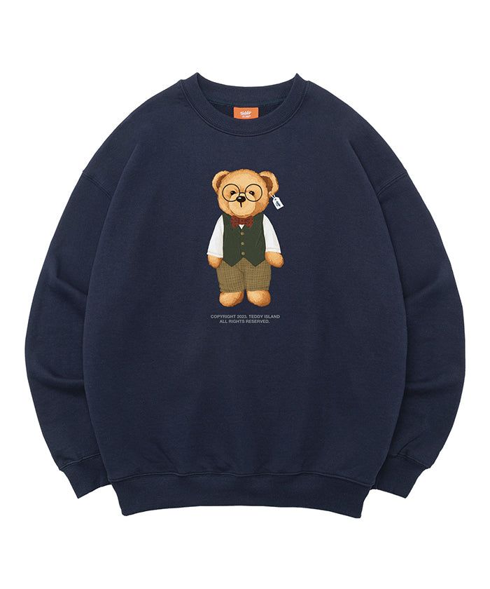 Bow-Tie Teddy Sweatshirts