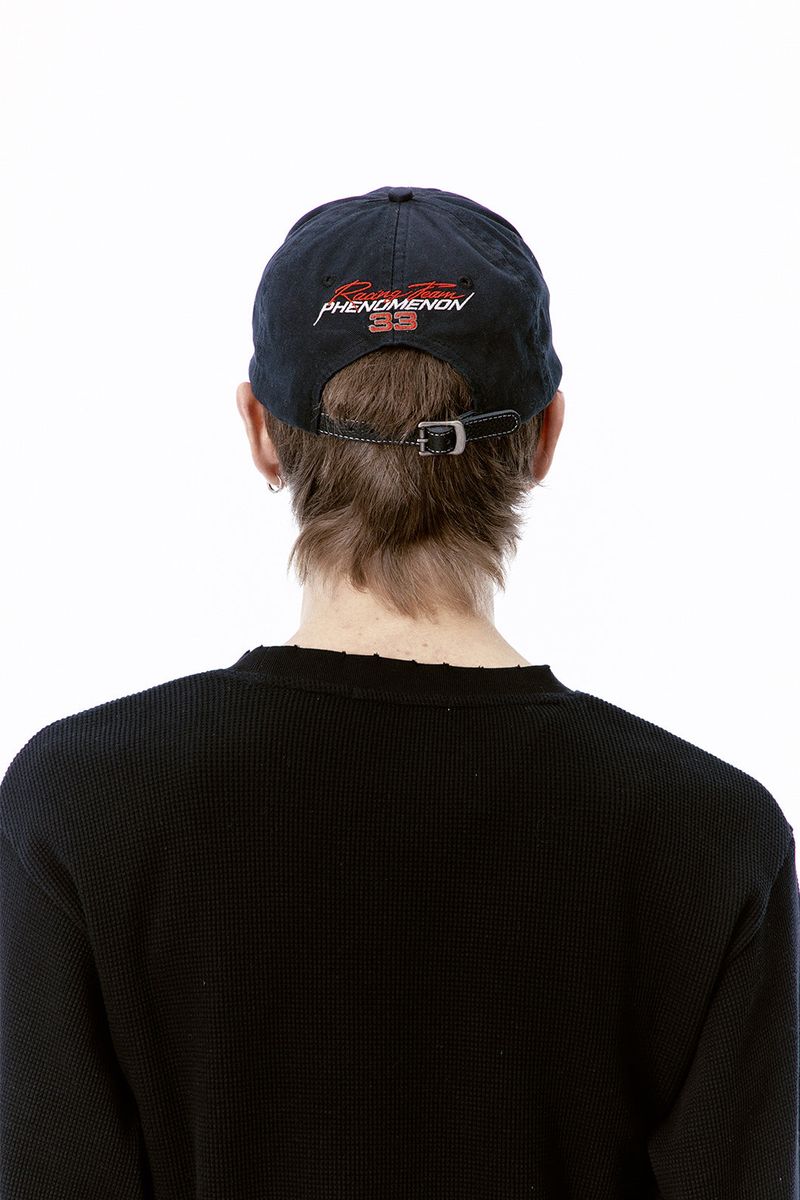 RACING PHENOMENON CAP (BLACK)