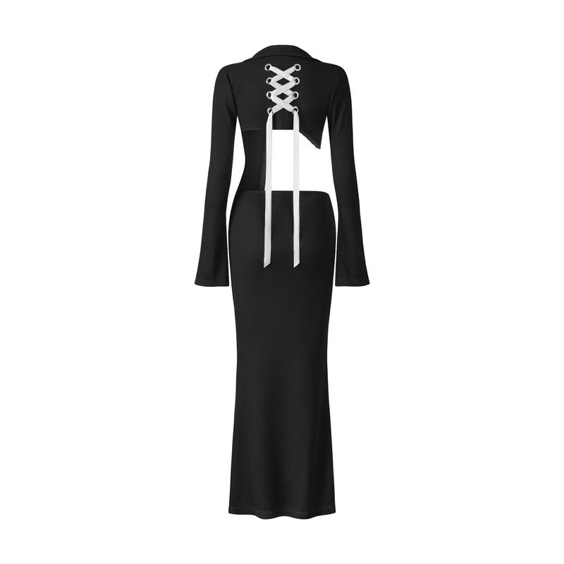 ATLU - Piercing - Knit dress (black)