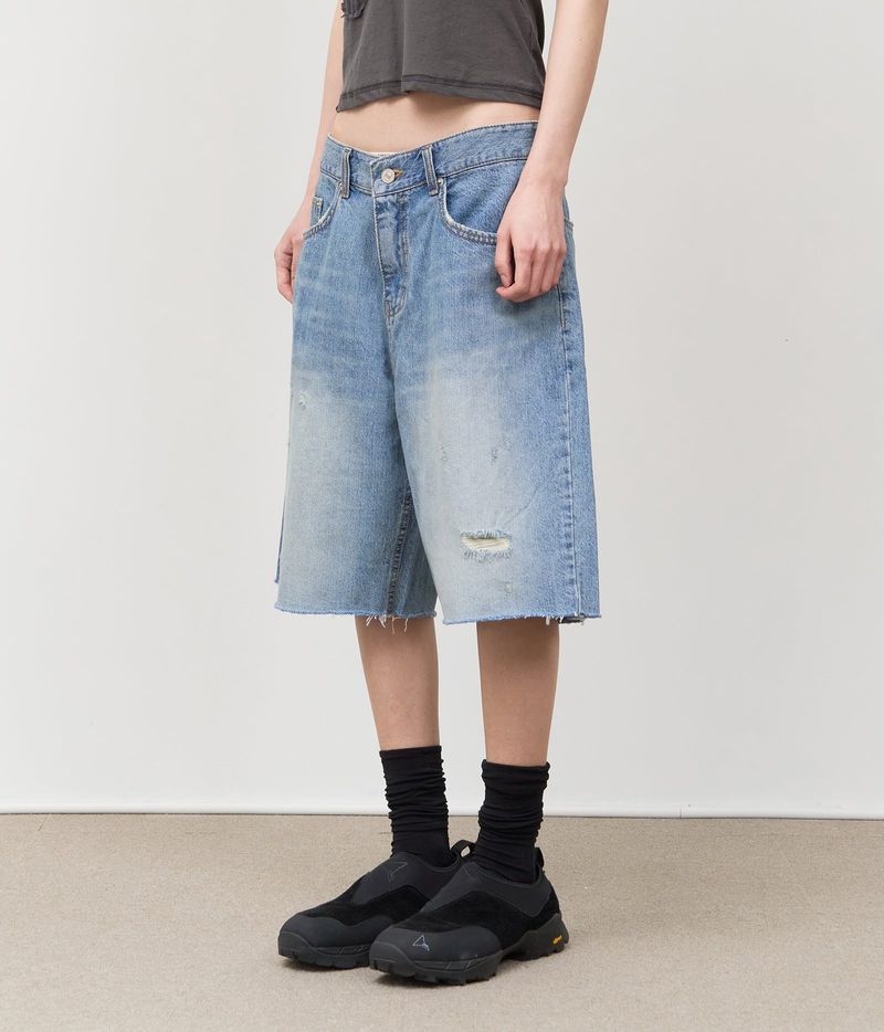 HIFIFNK(ハイファイファンク)の「Bears Denim Shorts(Pants)」